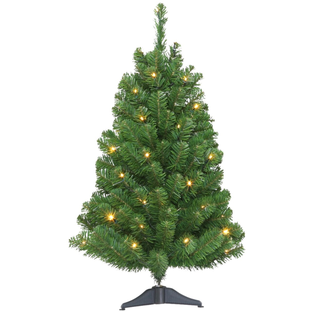 2 ft. Tabletop Prelit Christmas Tree 6 Multicolor light modes- Holiday Tree